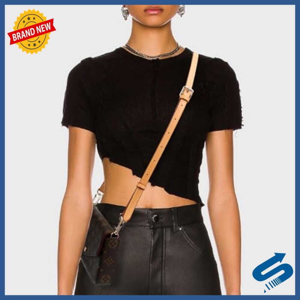 Adjustable Leather Shoulder Strap For Handbags Cr… - image 2